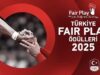 Türkiye Fair Play Ödülleri’nin 2025 Yılı Kazananları Açıklandı Screenshot